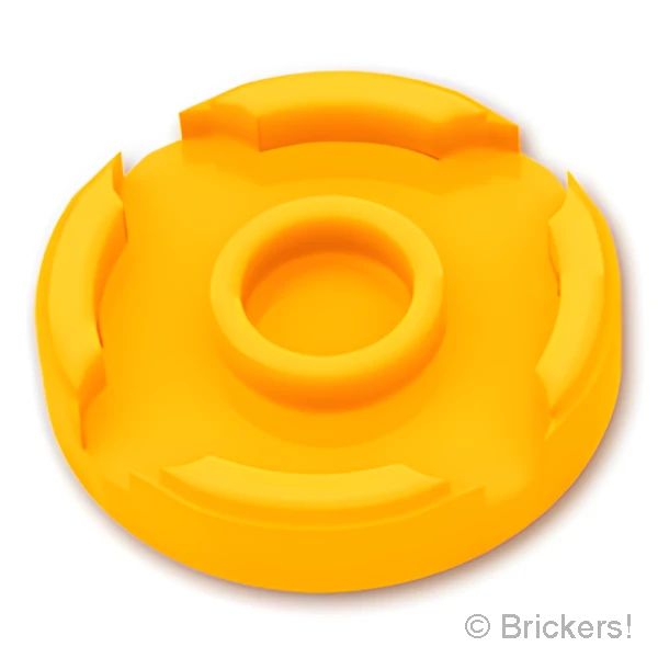 LEGO® パーツ 6131589 タイル ラウンド 2 x 2 - スタッドホルダー：[Bt,Lt Orange / ブライトライトオレンジ] 14769-191 