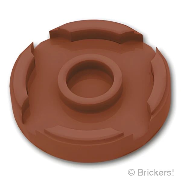 LEGO® パーツ 6075213 タイル ラウンド 2 x 2 - スタッドホルダー：[Reddish Brown / ブラウン] 14769-192 