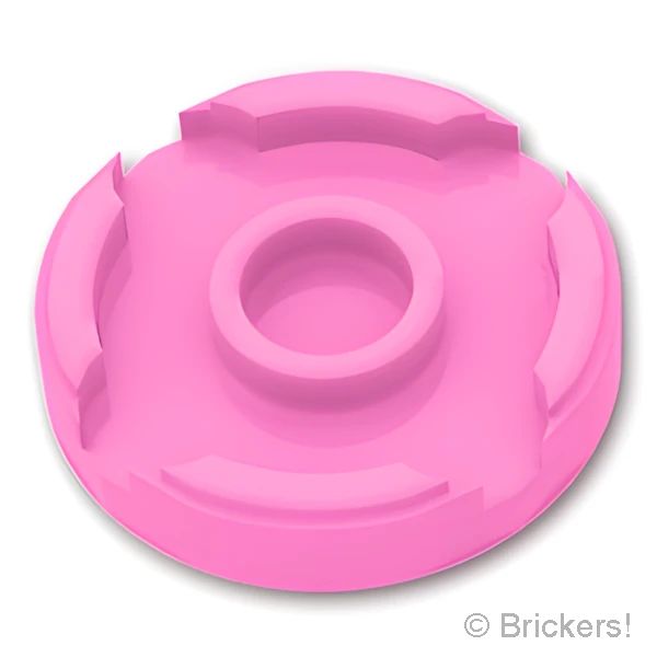 LEGO® パーツ 6092768 タイル ラウンド 2 x 2 - スタッドホルダー：[Bright Pink / ブライトピンク] 14769-222 