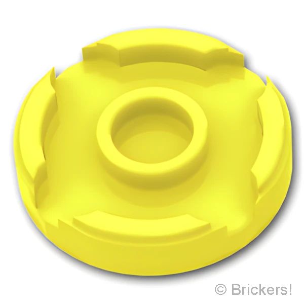 LEGO® パーツ 6133845 タイル ラウンド 2 x 2 - スタッドホルダー：[Bt,Lt Yellow / ブライトライトイエロー] 14769-226 