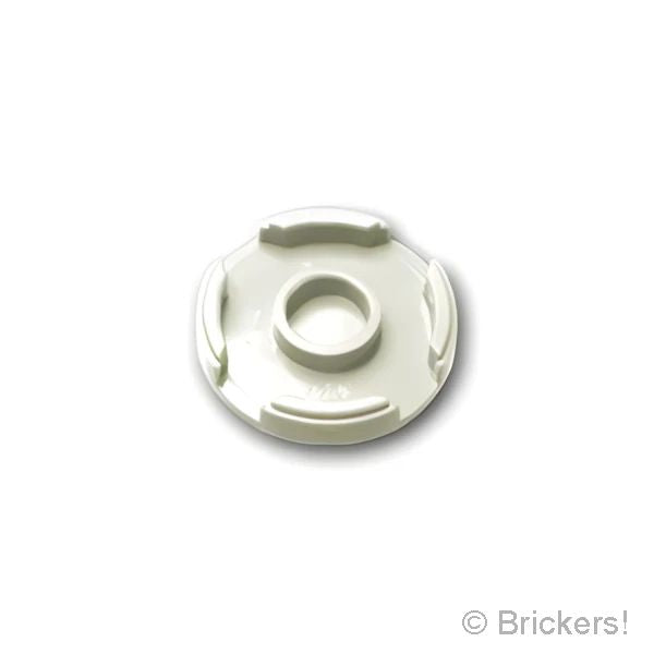 LEGO® パーツ 6060734/6545267 タイル ラウンド 2 x 2 - ブラックアイ：[White / ホワイト] 14769pb004-001 
