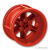 ホイール 56mm x 34mm - テクニック レーシング ミディアム / ピンホール：[Red / レッド]