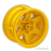 ホイール 56mm x 34mm - テクニック レーシング ミディアム / ピンホール：[Yellow / イエロー]