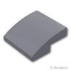 スロープ カーブ 2 x 2 x 2/3：[Dark Bluish Gray / ダークグレー]