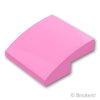 スロープ カーブ 2 x 2 x 2/3：[Bright Pink / ブライトピンク]