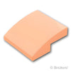 スロープ カーブ 2 x 2 x 2/3：[Light Nougat / ライトヌガー]