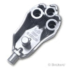 動物の足 バー＆スタッド：[Flat Silver / フラットシルバー]