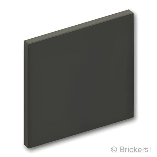 LEGO® パーツ 6063617/6323189 標識 2 x 2 - スクウェア：[Black / ブラック] 15210-026 