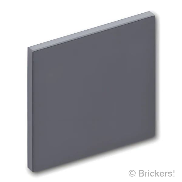 LEGO® パーツ 6063616/6315300 標識 2 x 2 - スクウェア：[Dark Bluish Gray / ダークグレー] 15210-199 