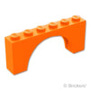 アーチ 1 x 6 x 2：[Orange / オレンジ]
