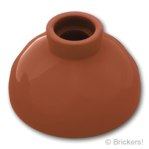 LEGO® パーツ 6365627 ブロック ラウンド 2 x 2 - ドームボトム：[Reddish Brown / ブラウン] 15395-192 
