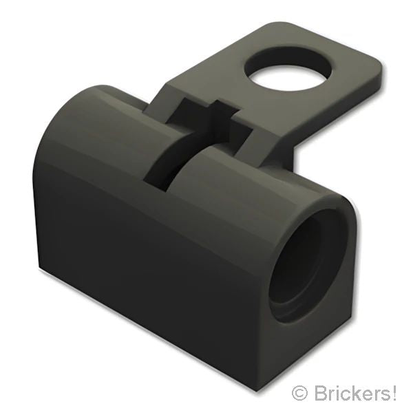 LEGO® パーツ 6078731/6293822 ミニフィグ バックパック - 水平ピンホール：[Black / ブラック] 15406-026 