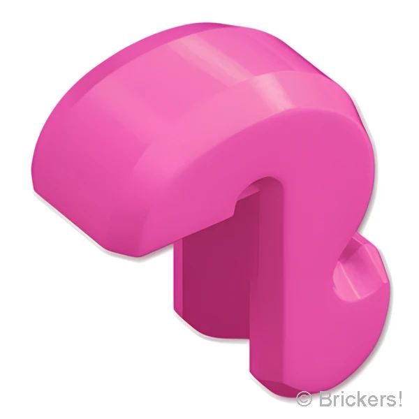 LEGO® パーツ 6273204/6540562 キャットテール：[Dark Pink / ダークピンク] 15429-221 