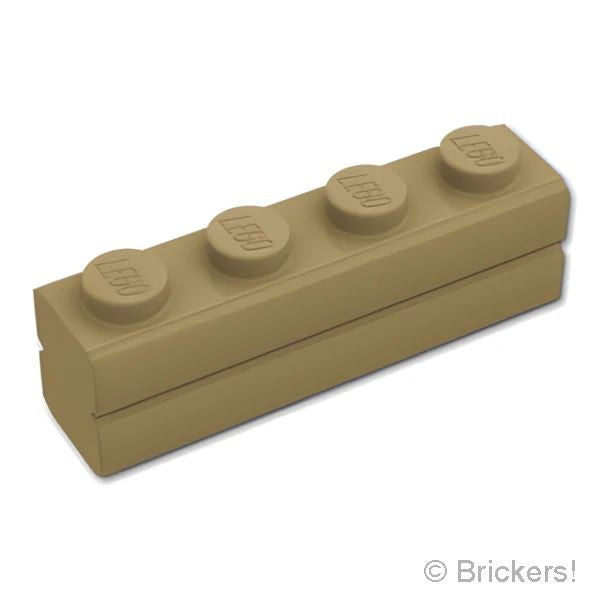 LEGO® パーツ 6218456/6502374 ブロック 1 x 4 - レンガ：[Dark Tan / ダークタン] 15533-138 