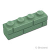ブロック 1 x 4 - レンガ：[Sand Green / サンドグリーン]