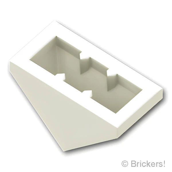 LEGO® パーツ 6097801 スロープ トリプル 45° 2 x 1：[White / ホワイト] 15571-001 
