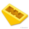 スロープ トリプル 45° 2 x 1：[Yellow / イエロー]