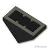 スロープ トリプル 45° 2 x 1：[Black / ブラック]