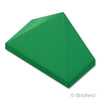 スロープ トリプル 45° 2 x 1：[Green / グリーン]
