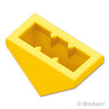 スロープ トリプル 45° - 1 x 2 - ハンマーブロスの鼻：[Yellow / イエロー]