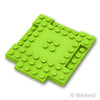 ブロック 8 x 8 x 2/3 - 1 x 4プレート：[Lime / ライム]