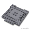 ブロック 8 x 8 x 2/3 - 1 x 4プレート：[Dark Bluish Gray / ダークグレー]