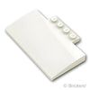 スロープ カーブ 5 x 8 x 2/3 - 4スタッド：[White / ホワイト]