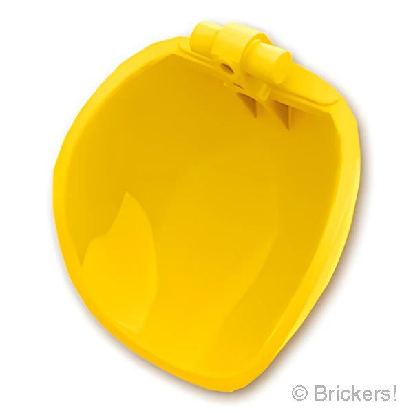LEGO® パーツ 6420923/6510979 ラージ フィギュア アーマー - バーハンドル：[Yellow / イエロー] 1686-024 