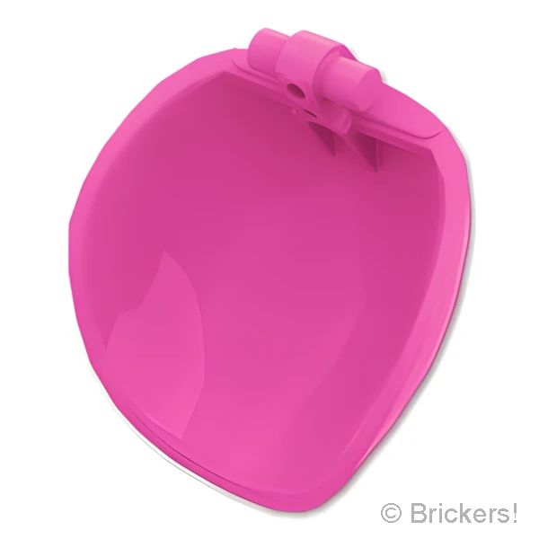 LEGO® パーツ 6518736 ラージ フィギュア アーマー - バーハンドル：[Dark Pink / ダークピンク] 1686-221 