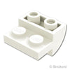 スロープ インバート カーブ 2 x 2 x 1 -  2スタッド：[White / ホワイト]