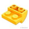 スロープ インバート カーブ 2 x 2 x 1 -  2スタッド：[Bt,Lt Orange / ブライトライトオレンジ]