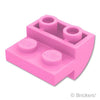 スロープ インバート カーブ 2 x 2 x 1 -  2スタッド：[Bright Pink / ブライトピンク]