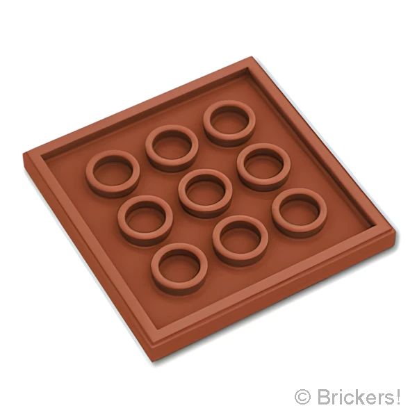 LEGO® パーツ 6488484 タイル 4 x 4：[Reddish Brown / ブラウン] 1751-192 