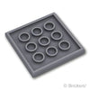 タイル 4 x 4：[Dark Bluish Gray / ダークグレー]