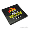 タイル 4 x 4 - BURGERSの看板：[Black / ブラック]