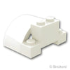 ビークル カー マッドガード 4 x 3 x 1 2/3 - ワイド シリンダー：[White / ホワイト]