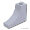 アーチ インバート ハーフ 1 x 3 x 2：[Light Bluish Gray / グレー]