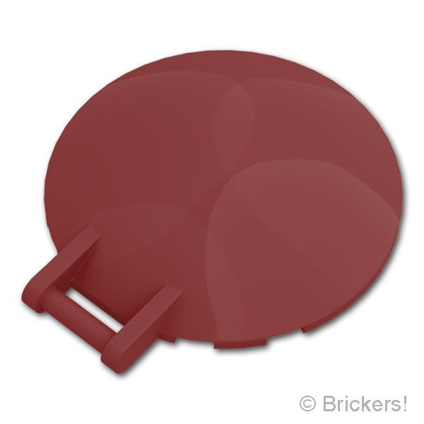 LEGO® パーツ 6527035 ディッシュ インバート 6 x 6 - バーハンドル：[Dark Red / ダークレッド] 18675-154 