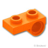 プレート 1 x 2 - ボトム ピンホール：[Orange / オレンジ]