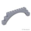 アーチ 1 x 12 x 3 - ライズド：[Light Bluish Gray / グレー]