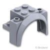 ビークル カー マッドガード 4 x 2 1/2 x 2 1/3 - ラウンドアーチ：[Light Bluish Gray / グレー]
