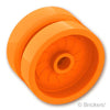 ホイール 18mm x 12mm - ブレーキローターライン / 軸穴：[Orange / オレンジ]