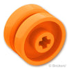 ホイール 18mm x 12mm - ブレーキローターライン / 軸穴：[Orange / オレンジ]