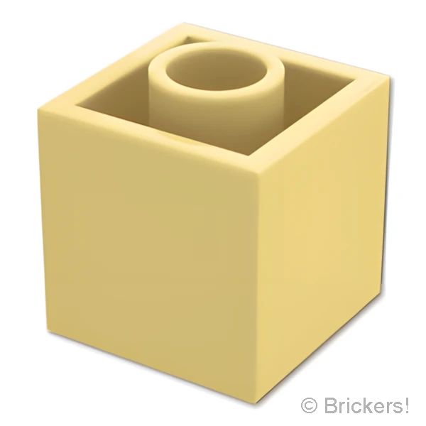 LEGO® パーツ 6265236 ミニフィグ プレーンヘッド - キューブ：[Tan / タン] 19729-005 