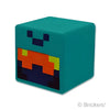 ピクセルのネザー冒険者の顔 - マインクラフト：[Dark Turquoise / ダークターコイズ]