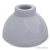 ブロック ラウンド 1 1/2 x 1 1/2 x 2/3 - ドームトップ：[Light Bluish Gray / グレー]