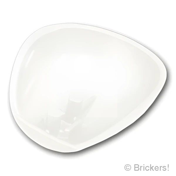 LEGO® パーツ 6124172/6390377 ラージ フィギュア アーマー - ラウンド：[White / ホワイト] 21560-001 