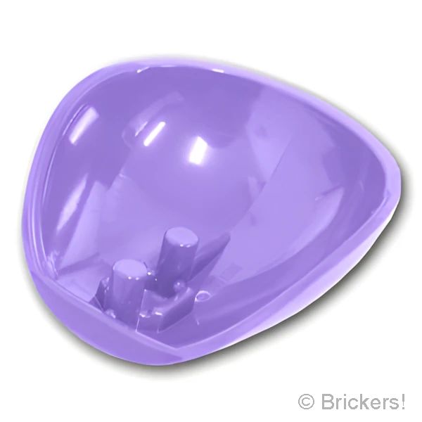 LEGO® パーツ 6398491 ラージ フィギュア アーマー - ラウンド：[Lavender / ラベンダー] 21560-325 