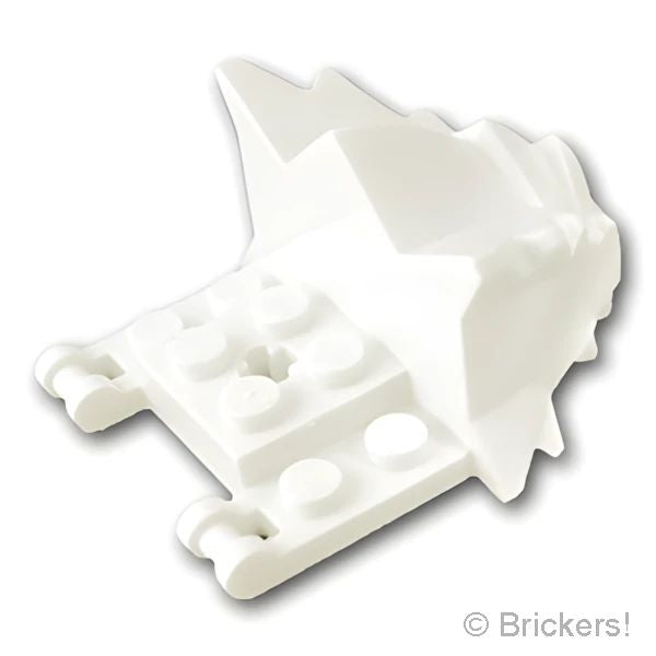 LEGO® パーツ 6422996 ドラゴンヘッド：[White / ホワイト] 2169-001 