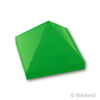 スロープ ピラミッド 45° 1 x 1 x 2/3：[Bt,Green / ブライトグリーン]